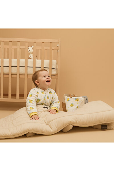 silkwormlife %100 İpek Saten Dış, Organik Yün Dolgulu Bebek Yorganı – 150x100 cm