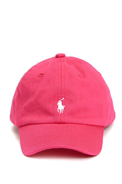 Polo Ralph Lauren Pembe Logo Nakışlı Unisex Çocuk Şapka