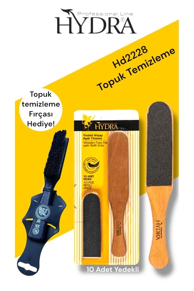 Hydra hd 2228 Topuk temizleme & kozXX Temizleme Fırçası dahil