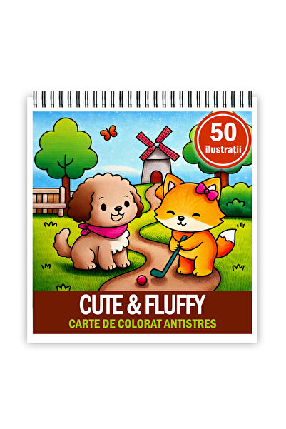 Legendary Gifts Coloring book, 50 Cute & Fluffy illustrations, 106 pages, 14....