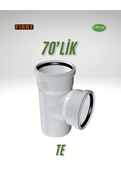 ÇİTAŞ FIRAT 70'LİK TE ÇATAL 90 DERECE 75X75 3.2MM KALINLIK 70X70 TE