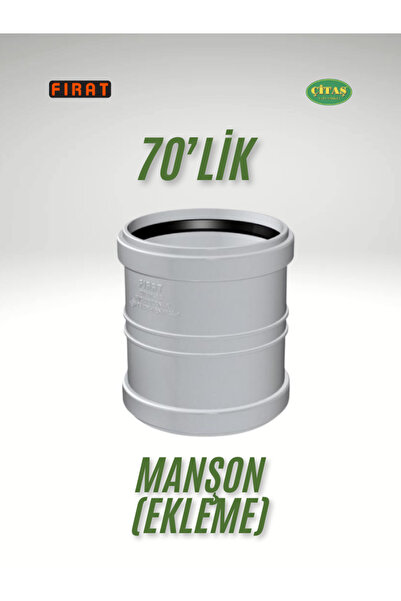 ÇİTAŞ FIRAT 70'LİK MANŞON 3.2MM KALINLIK 75MM MAŞON EKLEME