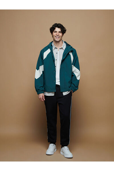 LC Waikiki Sparkling Choices from Shining Store | Comfortable Fit Hooded Men's Raincoat