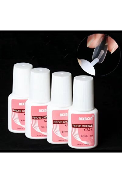 Anıl Gel Polish Mxbon Fırçalı Protez Tırnak Tıps Yapıştırıcı Glue 7gr (5 Adet)