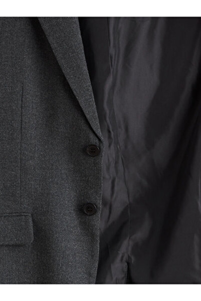 LC Waikiki Антрацит Стандартний фасон Чоловічий блейзер