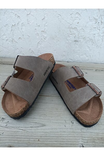 Huzurlu Adımlar Mantar Taban High Quality Unisex Slippers