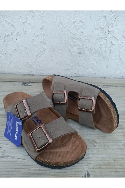 Huzurlu Adımlar Mantar Taban High Quality Unisex Slippers