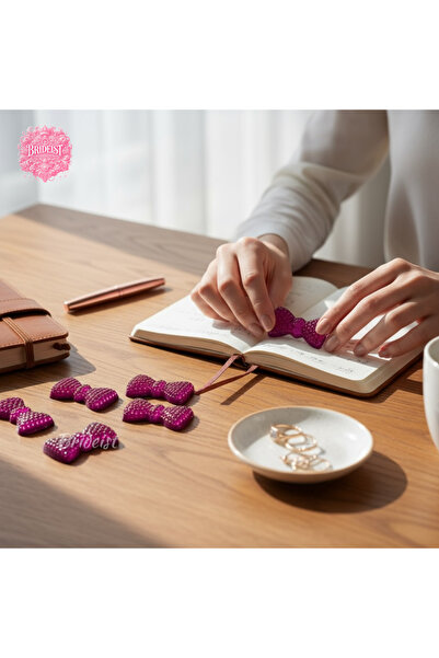 BRIDEIST WEDDING CO شريط من الكريستال الوردي الداكن 20 ملم | خرز لامع يلتصق ب...