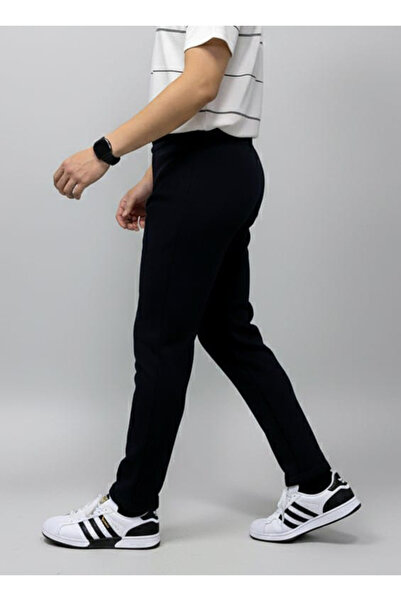 Daisy Kışlık 3 İp Şardonlu Düz Paça Tam Kalıp Eşofman Altı