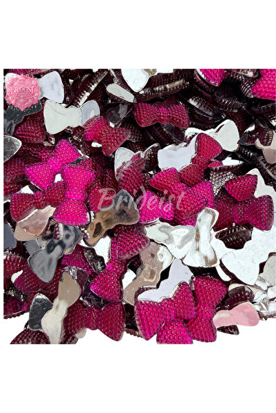 BRIDEIST WEDDING CO شريط من الكريستال الوردي الداكن 20 ملم | خرز لامع يلتصق ب...