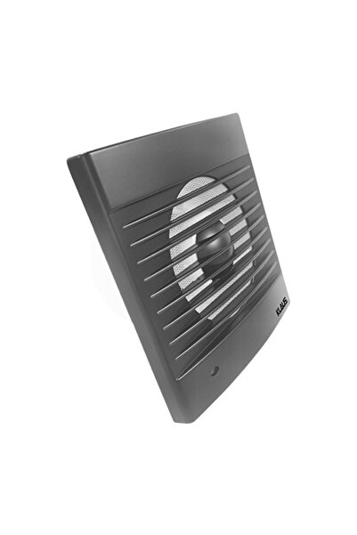 Klaus Anthracite Exhaust Fan 15W 220V 4"" Mesh And Lamp, KE39301A (24)