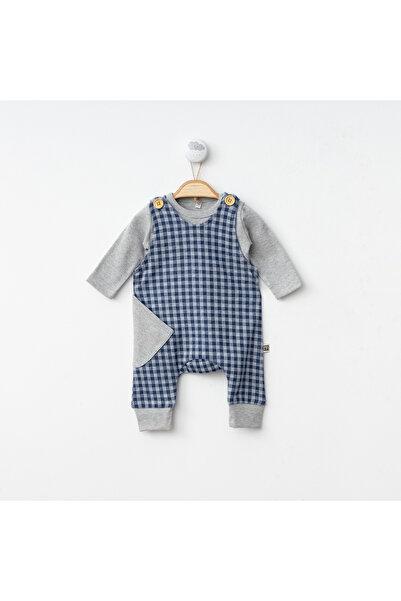 Pasillo Children's Salopet Gift Set Jumpsuit for Girls and Boys Baby Cotton U...