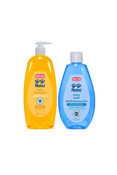 NUNU Nunu Value Pack Shampoo 800ml + Shower Gel 500ml
