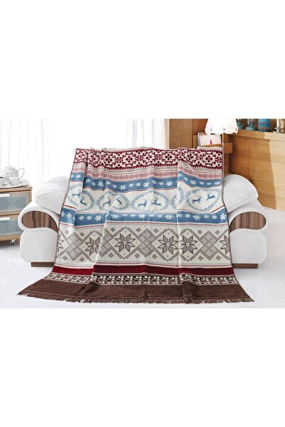 Romans West New Year Themed Double-Sided Double Blanket 180X220 cm