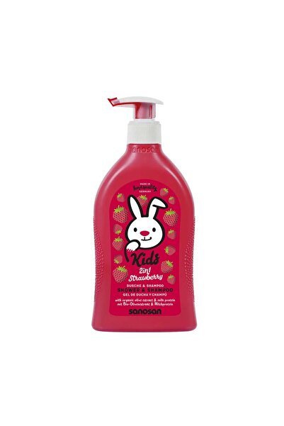 Sanosan Sanosan Strawberry Scented Shampoo and Shower Gel 400ml