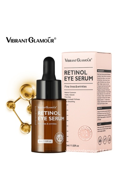 Vibrant Glamour Vibrant Glamour Retinol Eye Serum for Dark Circles and Wrinkl...
