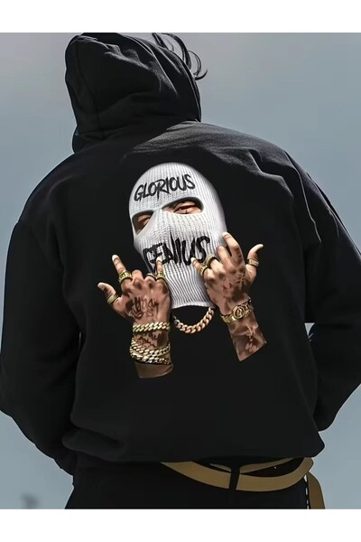 ship master سترة صوفية للجنسين من نينجا ماسكي – قماش سميك بخيطين، كارديجان دا...