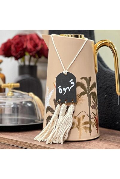 Generic Wooden tea and coffee tags with jute rope to solve the problem of confusing coffee and tea