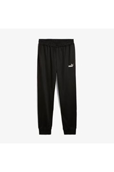 Puma Αριθμός ΕΣΣ. 1 Logo Poly Pants Ανδρικό Φούτερ Παντελόνι 682648-01 ΜΑΥΡΟ
