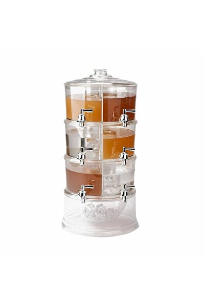 Other 6-Section Hospitality Beverage Dispenser with Ice Dispenser