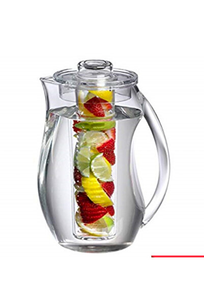 BPA FREE Hot Selling Fruit Infusion Flavor Acrylic Shatterproof Pitcher Iced Juice Tea Beverage Water Lemonad