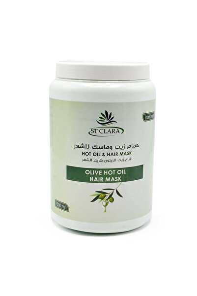 Other حمام زيت وماسك للشعر قناع زيت الزيتون كريم الشعر-1500مل