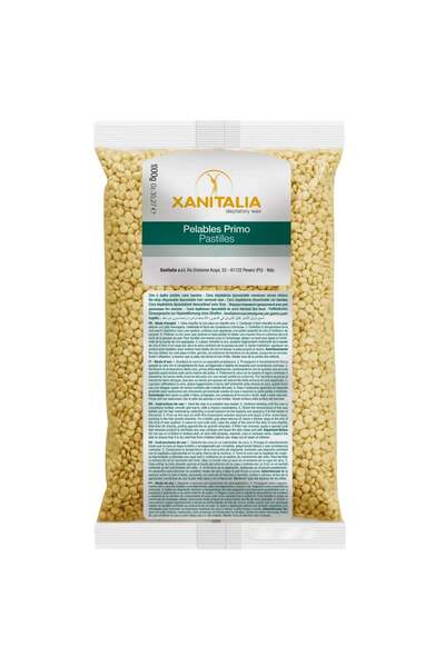 Xanitalia Argan wax is soluble for hair removal.