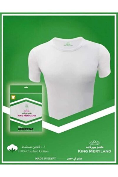 KingYH 100% Cotton King Merilnd Men's Undershirt