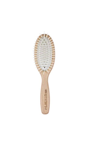 Loox Hair styling brush with wooden handle