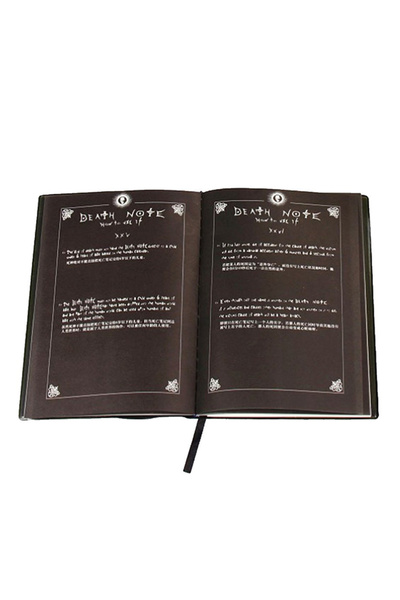 QiaoKai دفتر ملاحظات مطبوع من قطعتين مع قلم أسود/أبيض