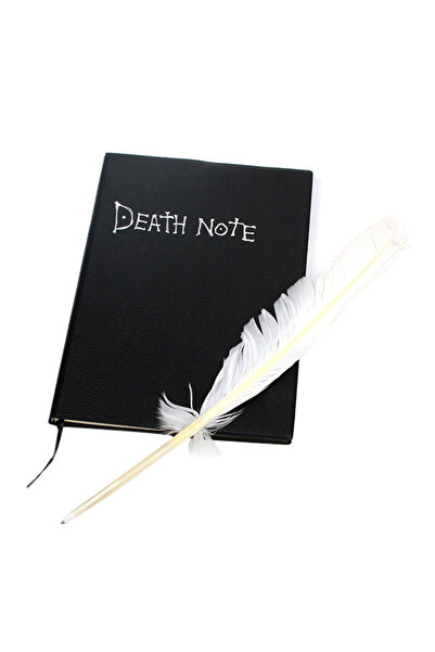 QiaoKai دفتر ملاحظات مطبوع من قطعتين مع قلم أسود/أبيض