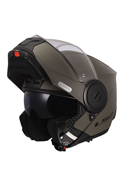 LS2 Scope 2 Çene Açılır Motosiklet Kaskı Mat Kum