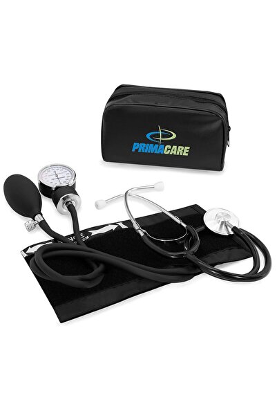 Primacare مجموعة قياس ضغط الدم الطبية DS-9197-BK الاحترافية الكلاسيكية، مقاس ...