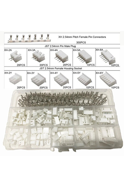 Choice1 XH2.54 460pcs 460PCS JST XH2.54 XH 2.54mm PH2.0 Wire Cable Connector ...