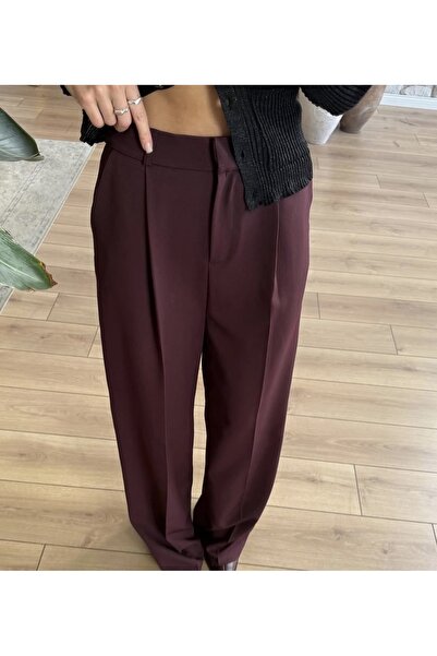 REFİŞ BUTİK VE AKSESUAR Double Stitched New Season Premium Fabric Women's Pal...