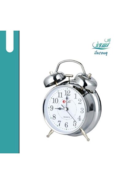 DLC Alarm Clock Silver