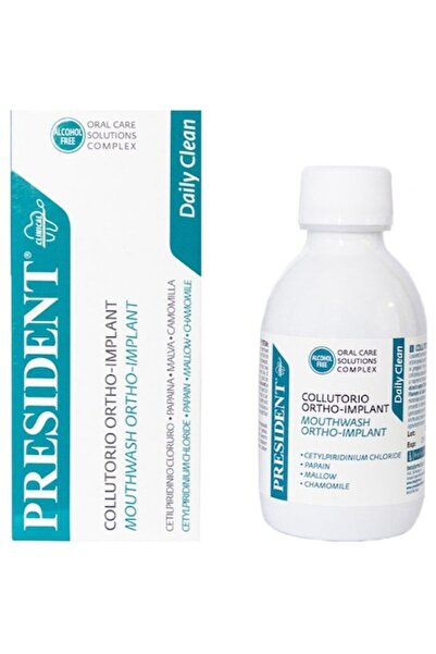 President Apă de gură Ortho-Implant pentru implanturi dentare și ortodonție, ...