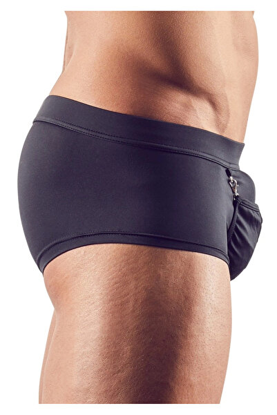 Other Svenjoyment - Men's Pirate Style Boxer Shorts with Pocket and Carabiner Black 2XL