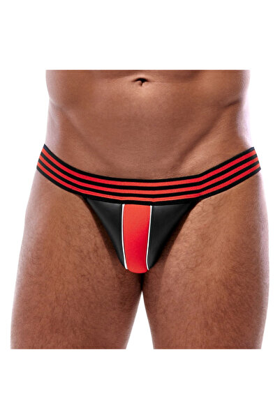 Other Svenjoyment - Men's Jockstrap with Elastic Band Black/Red L/XL