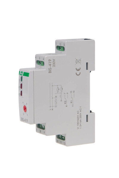 Other Releu bistabil DIN BIS419, 4 funcții, circuit dublu