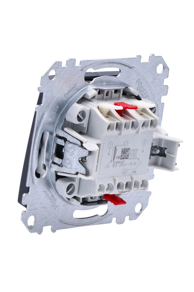 Other Sedna Design Elements double button black anthracite