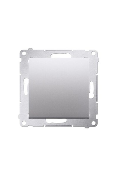 Other Single pushbutton without pictogram 10 AX matt silver Simon54