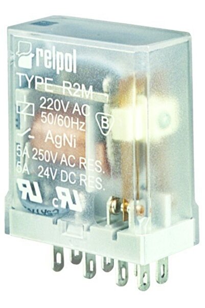 Other Releu industrial 2P 5A 24VAC 14mm HEB600