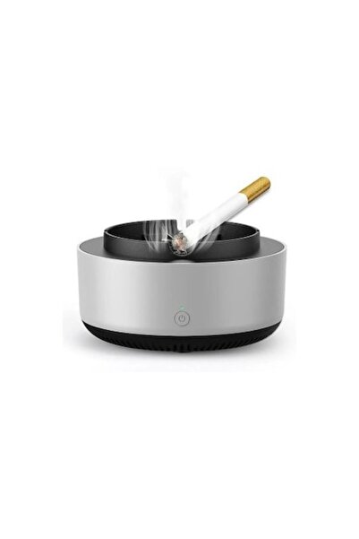 OEM Intelligent electric ashtray, with suction, powered by AA batteries