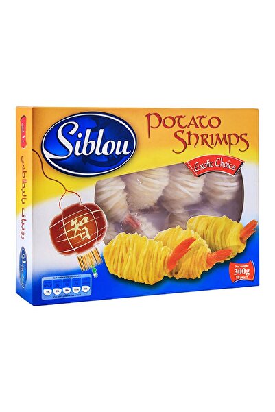 Siblou روبيان بطاطس 300 جرام × 2