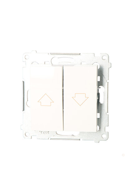 Other Shutter button with electric lock for simultaneous activation 10 AX white Simon54