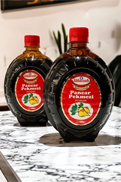 HELVACIZADE 2kg, %100 Doğal , Katkısız Şeker Pancar Pekmezi . ( 1000 gr X 2 Adet )