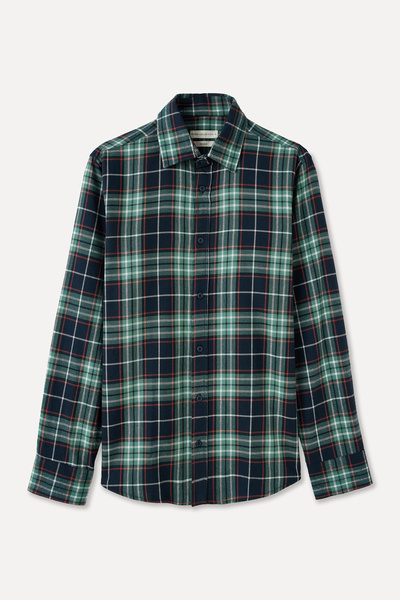 Mudo Plaid Regular Fit Long Sleeve Shirt