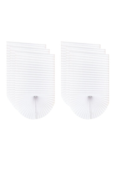 fun zone ستارة بتيات عامة غير شفافة بيضاء 190x90 سم