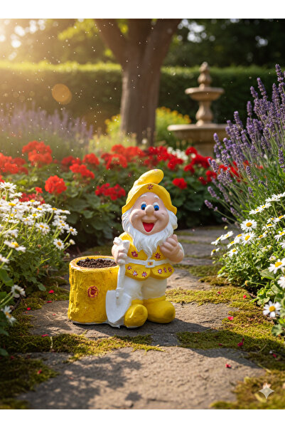 Heykelza Bahçivan cüce bahçe ve dekoratif heykel